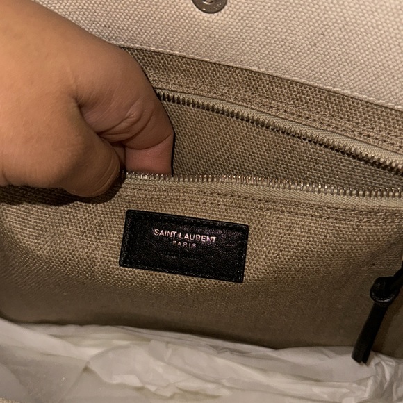 Saint Laurent Rive Gauche Black Tote Bag - Picture 8 of 16